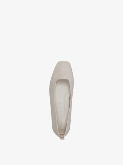 Tamaris Ballerine En Cuir - Beige | Ballerines