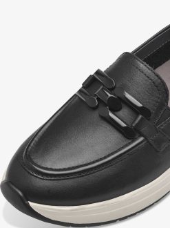 Tamaris Babouche En Cuir - Noir | Chaussures Basses Et Pantoufles