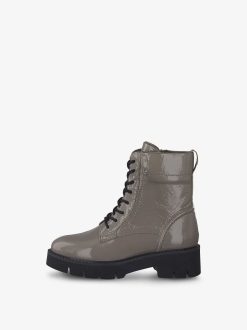 Tamaris Bottine En Cuir - Marron | Bottines