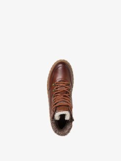 Tamaris Bottine En Cuir - Marron | Bottines