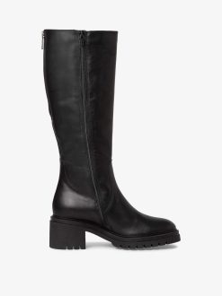 Tamaris Bottes En Cuir - Noir | Bottes