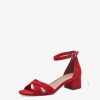 Tamaris Sandale A Talon - Rouge | Des Sandales