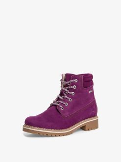 Tamaris Bottine - Doublure Chaude Violette | Bottines