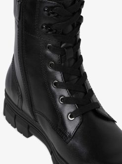 Tamaris Bottine En Cuir - Noir | Bottines