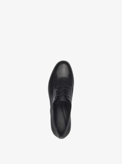 Tamaris Chaussures Basses En Cuir - Noir | Chaussures Basses Et Pantoufles