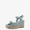 Tamaris Sandale A Talon - Bleu | Des Sandales