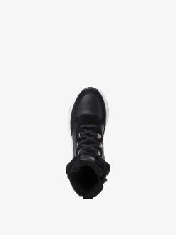 Tamaris Bottine En Cuir - Doublure Chaude Noire | Bottines