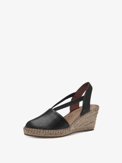 Tamaris Espadrille - Noir | Chaussures Basses Et Pantoufles