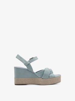 Tamaris Sandale A Talon - Bleu | Des Sandales