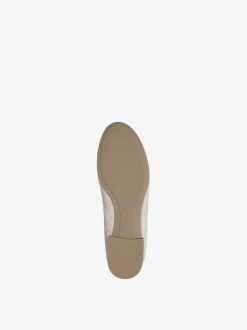 Tamaris Ballerine En Cuir - Beige | Ballerines