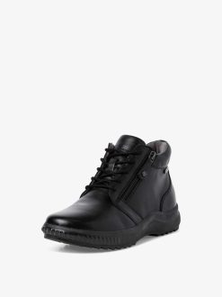 Tamaris Bottine En Cuir - Noir | Bottines