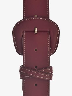 Tamaris Ceinture En Cuir - Rouge | Ceintures