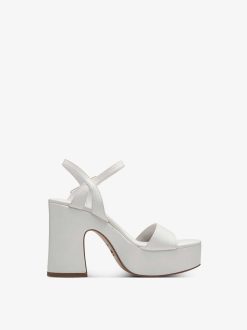 Tamaris Sandale A Talon - Blanc | Des Sandales