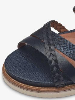 Tamaris Sandale A Talon - Bleu | Des Sandales