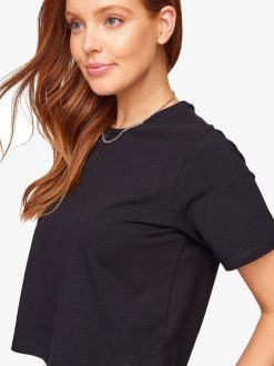 Tamaris T-Shirt Oversize - Noir | Chemises Et Hauts