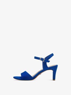 Tamaris Sandale A Talon - Bleu | Des Sandales