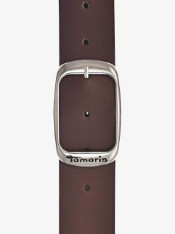 Tamaris Ceinture En Cuir - Marron | Ceintures