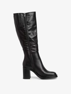 Tamaris Bottes En Cuir - Noir | Bottes