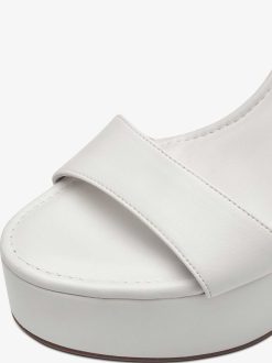 Tamaris Sandale A Talon - Blanc | Des Sandales