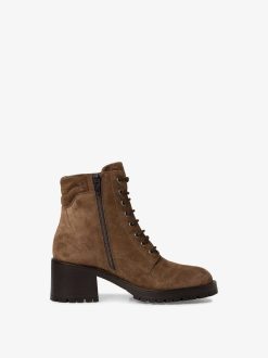 Tamaris Bottine En Cuir - Marron | Bottines