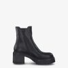 Tamaris Bottine En Cuir - Doublure Chaude Noire | Bottines