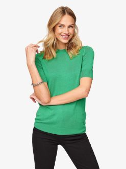 Tamaris T-Shirt - Vert | Chemises Et Hauts