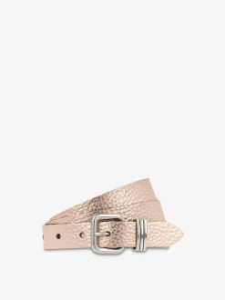 Tamaris Ceinture En Cuir - Or Rose | Ceintures