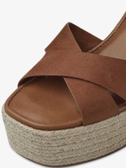 Tamaris Sandale A Talon - Marron | Des Sandales