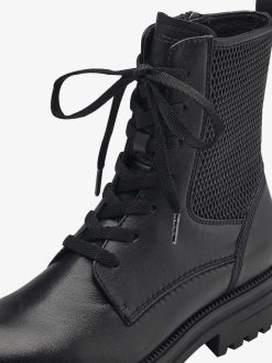 Tamaris Bottine En Cuir - Noir | Bottines