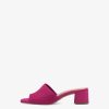 Tamaris Mule En Cuir - Rose | Mules