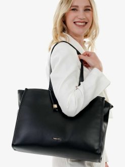 Tamaris Sac Shopping - Noir | Sacs Et Sacs A Dos