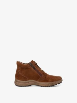 Tamaris Bottine En Cuir - Marron | Bottines