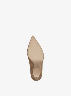 Tamaris Escarpins En Cuir - Beige | Pompes