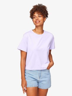 Tamaris T-Shirt Oversize - Violet | Chemises Et Hauts