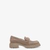 Tamaris Babouche En Cuir - Beige | Chaussures Basses Et Pantoufles