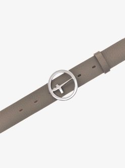 Tamaris Ceinture En Cuir - Beige | Ceintures