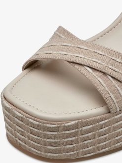 Tamaris Sandale A Talon - Beige | Des Sandales