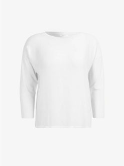 Tamaris Chemise A Manches Longues - Blanc | Chemises Et Hauts