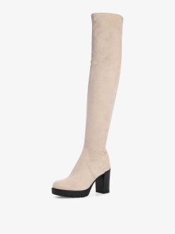 Tamaris Bottines A Lacets - Beige | Bottes