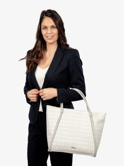 Tamaris Sac Shopping - Blanc | Sacs Et Sacs A Dos