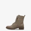 Tamaris Bottine En Cuir - Beige | Bottines