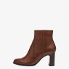 Tamaris Bottine En Cuir - Marron | Bottines