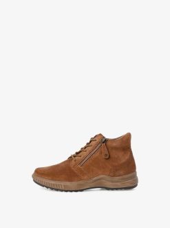 Tamaris Bottine En Cuir - Marron | Bottines