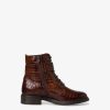 Tamaris Bottine En Cuir - Marron | Bottines