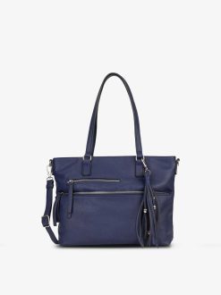 Tamaris Sac Shopping - Bleu | Sacs Et Sacs A Dos