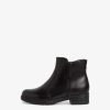 Tamaris Bottine En Cuir - Noir | Bottines