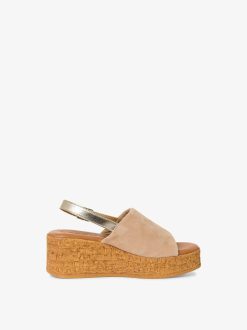 Tamaris Sandale A Talon - Beige | Des Sandales