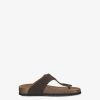 Tamaris Mule En Cuir - Marron | Mules