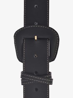 Tamaris Ceinture En Cuir - Noir | Ceintures