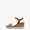 Tamaris Sandale A Talon - Marron | Des Sandales